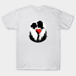 Love Grows Wild - Valentines Day Spark T-Shirt